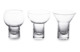 Набор бокалов для коктейлей Krosno Шейк 190 мл, 150 мл, 200 мл, 3 шт, стекло