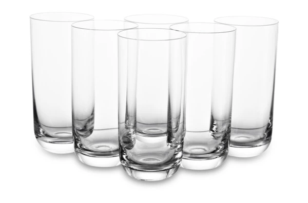 Набор стаканов для воды Krosno Гламур 360 мл, 6 шт, стекло