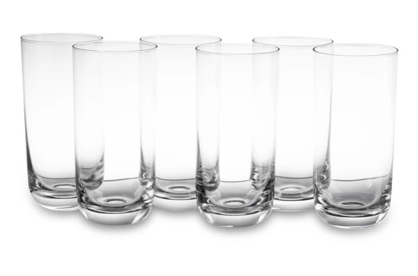 Набор стаканов для воды Krosno Гламур 360 мл, 6 шт, стекло