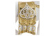 Фигурка Lladro Дворцовый конь Ре-Деко 40x42 см, фарфор, белый, золотой