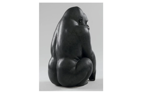 Фигурка Lladro Горилла 22x36 см, фарфор