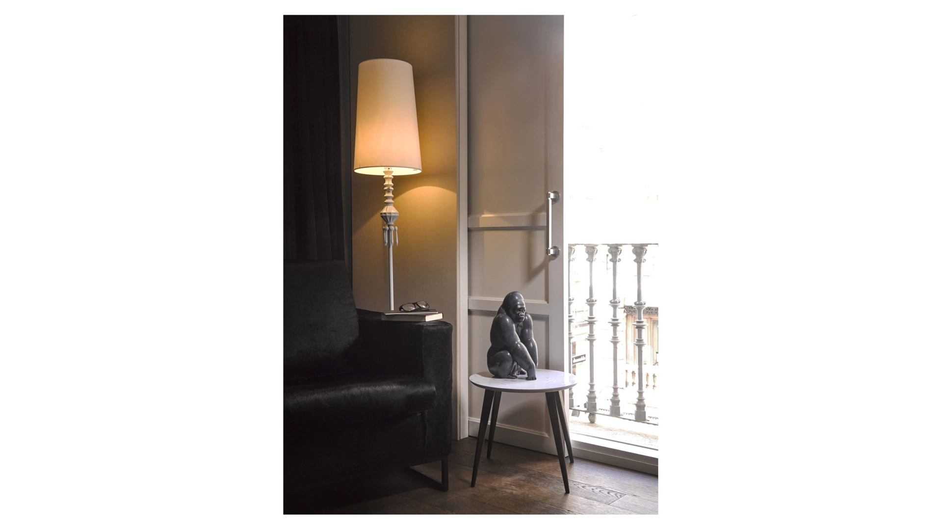 Фигурка Lladro Горилла 22x36 см, фарфор