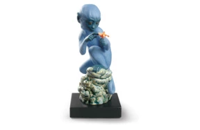 Фигурка Lladro Обезьянка 8х19 см, фарфор