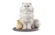 Фигурка Lladro Персидский кот 26х25х26 см, фарфор