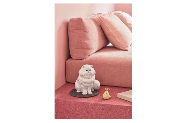 Фигурка Lladro Персидский кот 26х25х26 см, фарфор