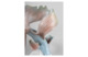 Фигурка Lladro Рыбка Бетта смотрит налево 33х28х22 см, фарфор