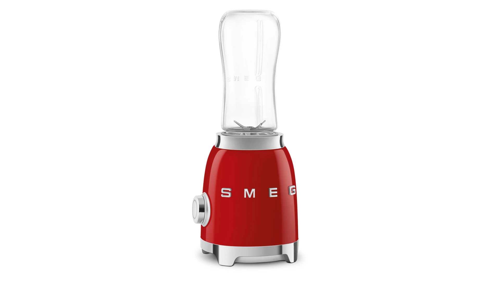 Блендер мини стационарный SMEG PBF01RDEU 300 Вт, 2 бутылки, красный