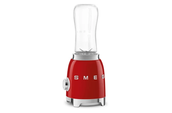 Блендер мини стационарный SMEG PBF01RDEU 300 Вт, 2 бутылки, красный