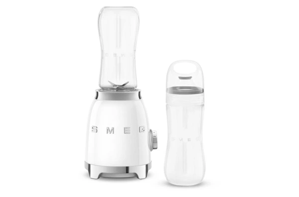 Блендер мини стационарный SMEG PBF01WHEU 300 Вт, 2 бутылки, белый