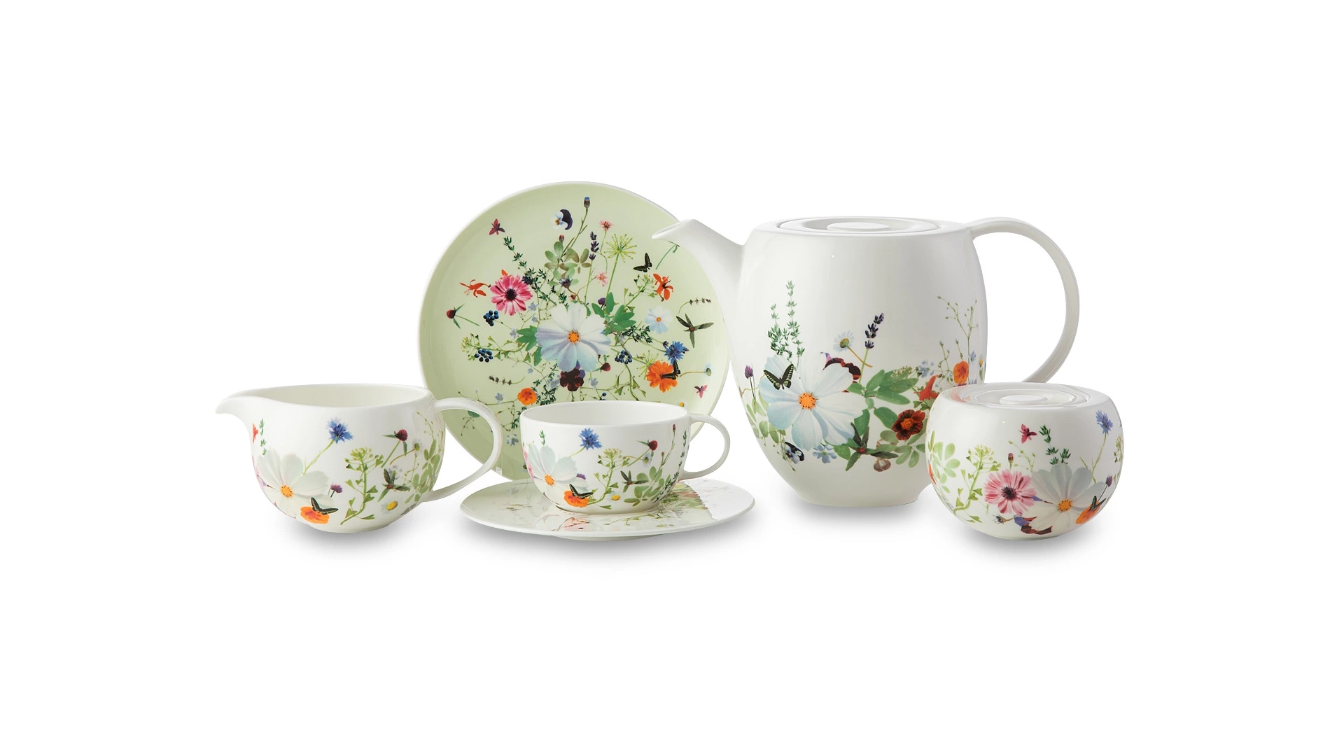 Сервиз чайный Rosenthal Горный воздух на 6 персон 21 предмет, фарфор костяной