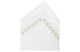 Набор салфеток подстановочных с вышивкой Moltomolto Ботаника 44 см, 2 шт, лен, белый с зеленым, п/к