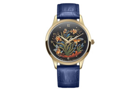 Часы наручные Palekh Watch Птицы, нержавеющая сталь, художник Гаврилов, п/к