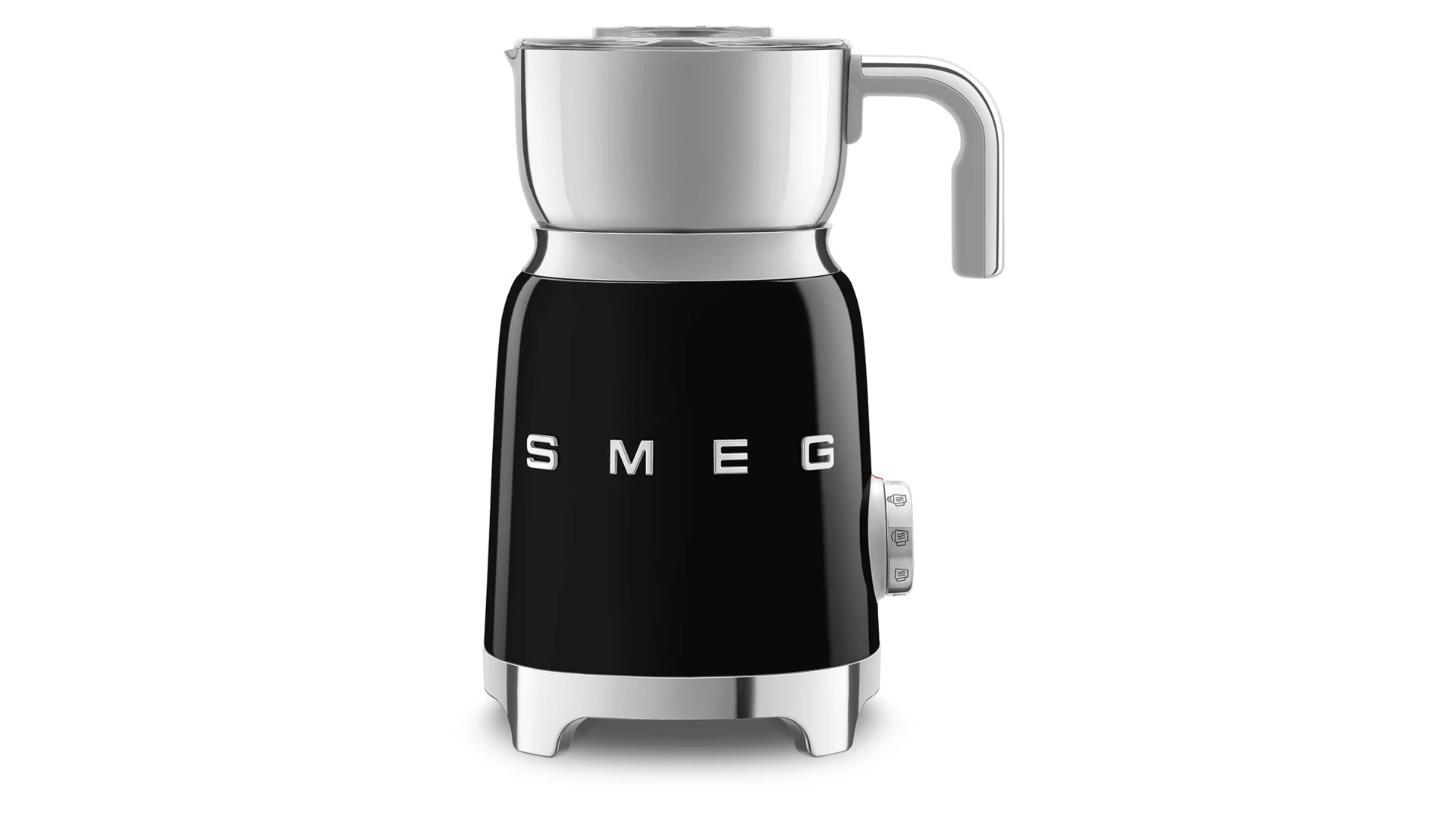 Вспениватель молока SMEG MFF11BLEU 500 Вт, до 250 мл пены, черный