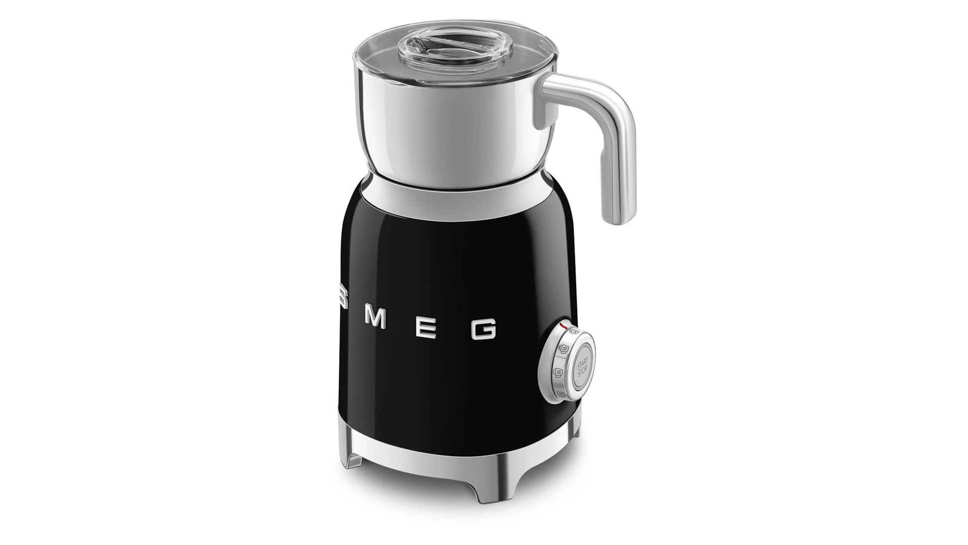 Вспениватель молока SMEG MFF11BLEU 500 Вт, до 250 мл пены, черный