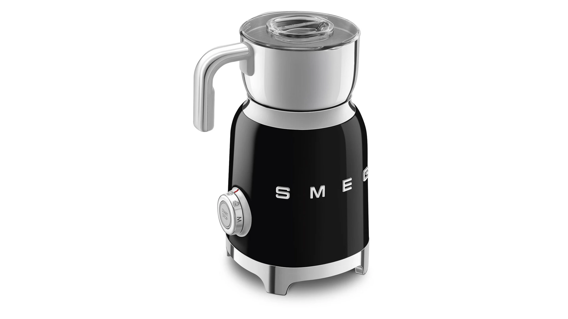 Вспениватель молока SMEG MFF11BLEU 500 Вт, до 250 мл пены, черный
