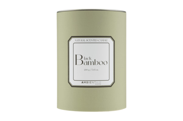 Свеча ароматическая Ambientair Sublime Черный бамбук 40 ч