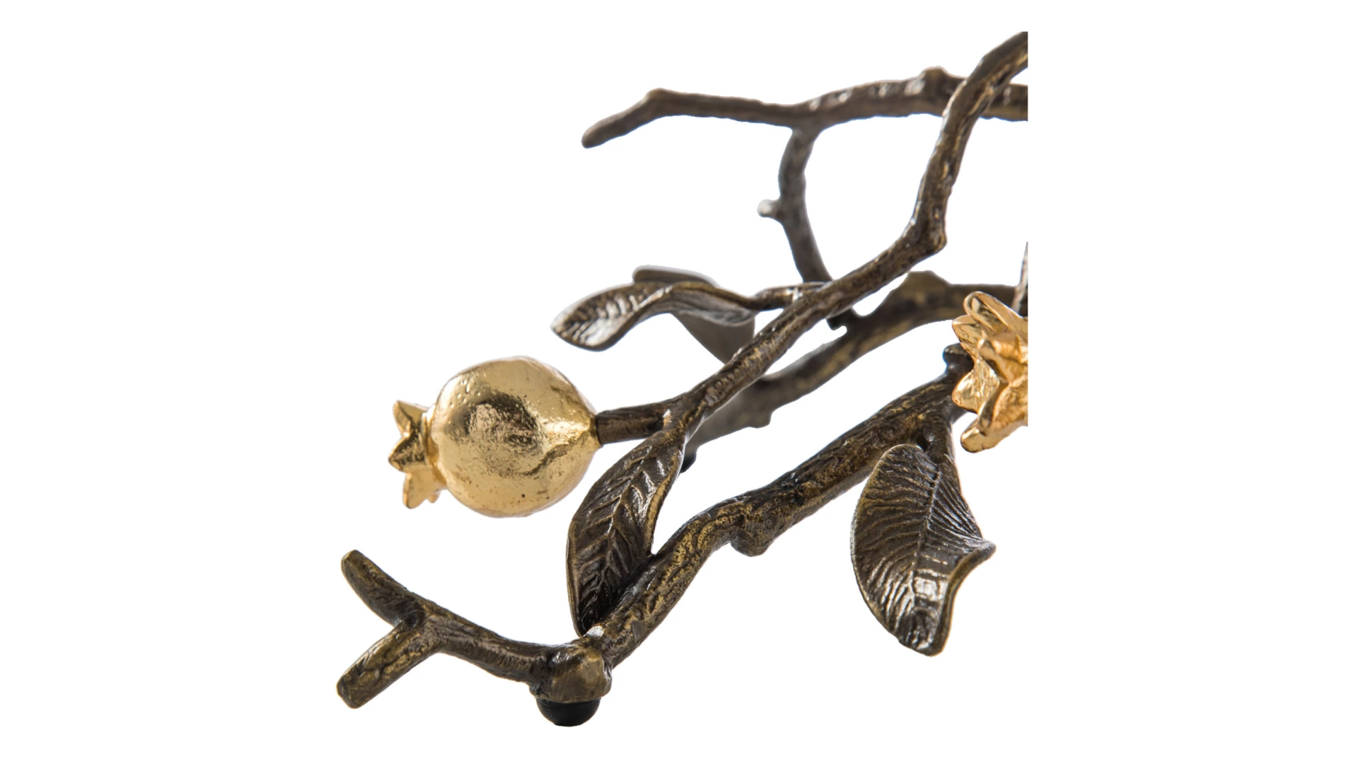 Блюдо для торта на ножке Michael Aram Гранат 28 см, мрамор