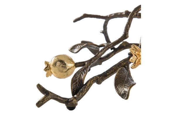 Блюдо для торта на ножке Michael Aram Гранат 28 см, мрамор