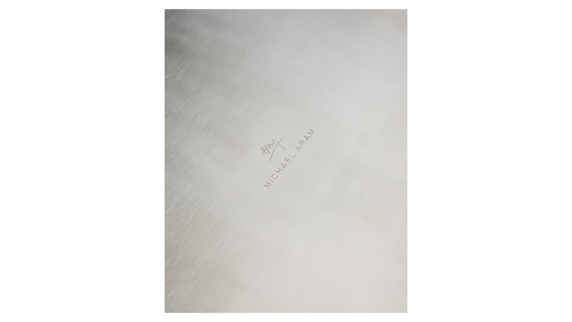 Поднос прямоугольный Michael Aram Тюльпан 36х14 см, сталь нержавеющая