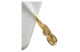 Доска для сыра с ножом Michael Aram Тюльпан 44,5х25 см, мрамор