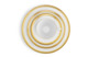 Сервиз чайно-столовый Michael Aram Золотой кант на 1 персону 5 предметов, фарфор