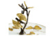 Блюдо двухъярусное Michael Aram Бабочки гинкго 28 см, фарфор