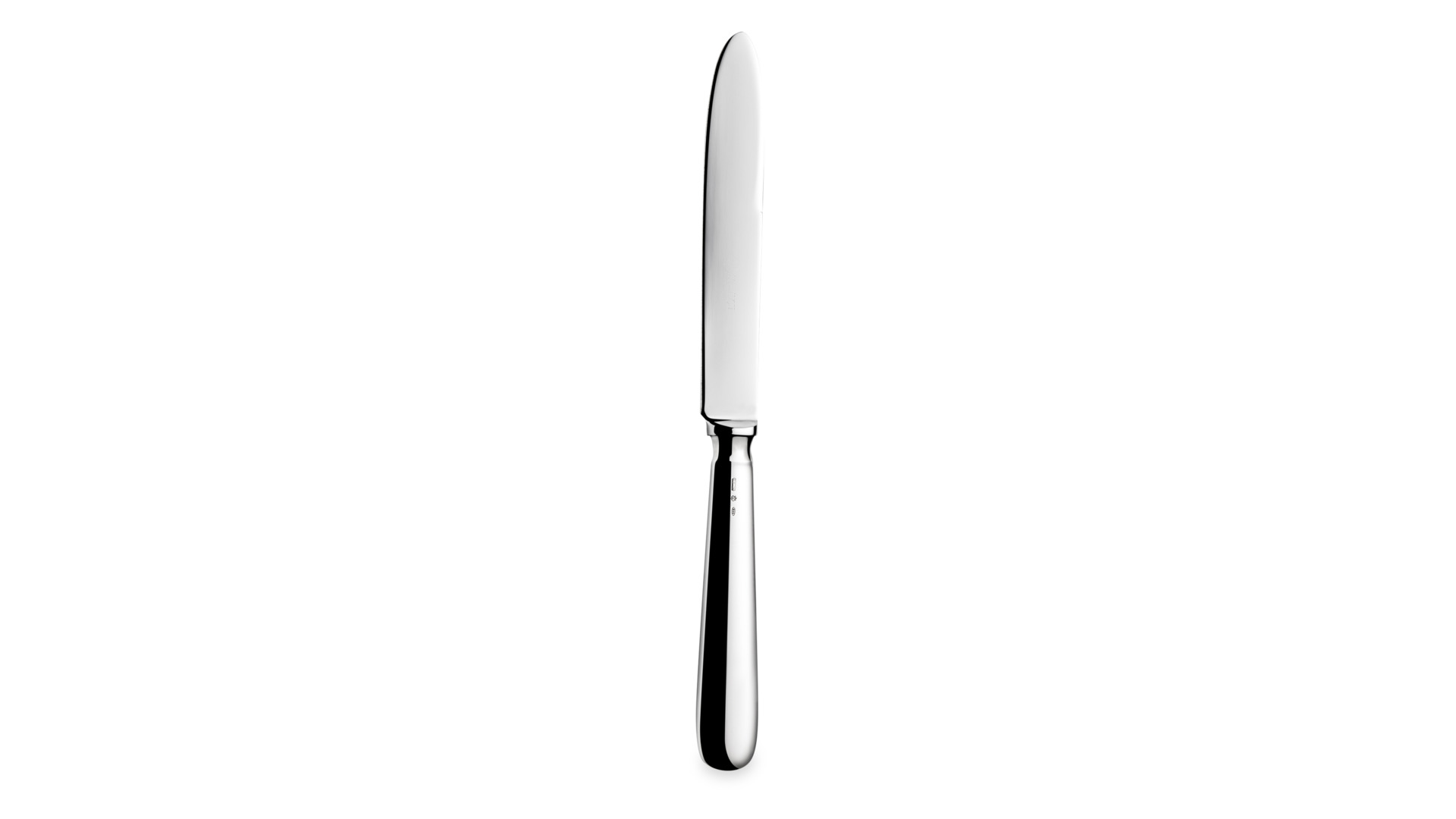 Набор приборов для десерта Schiavon Спаньоло 4 предмета, вилка 17 см 2 шт, нож 22 см 2 шт, серебро