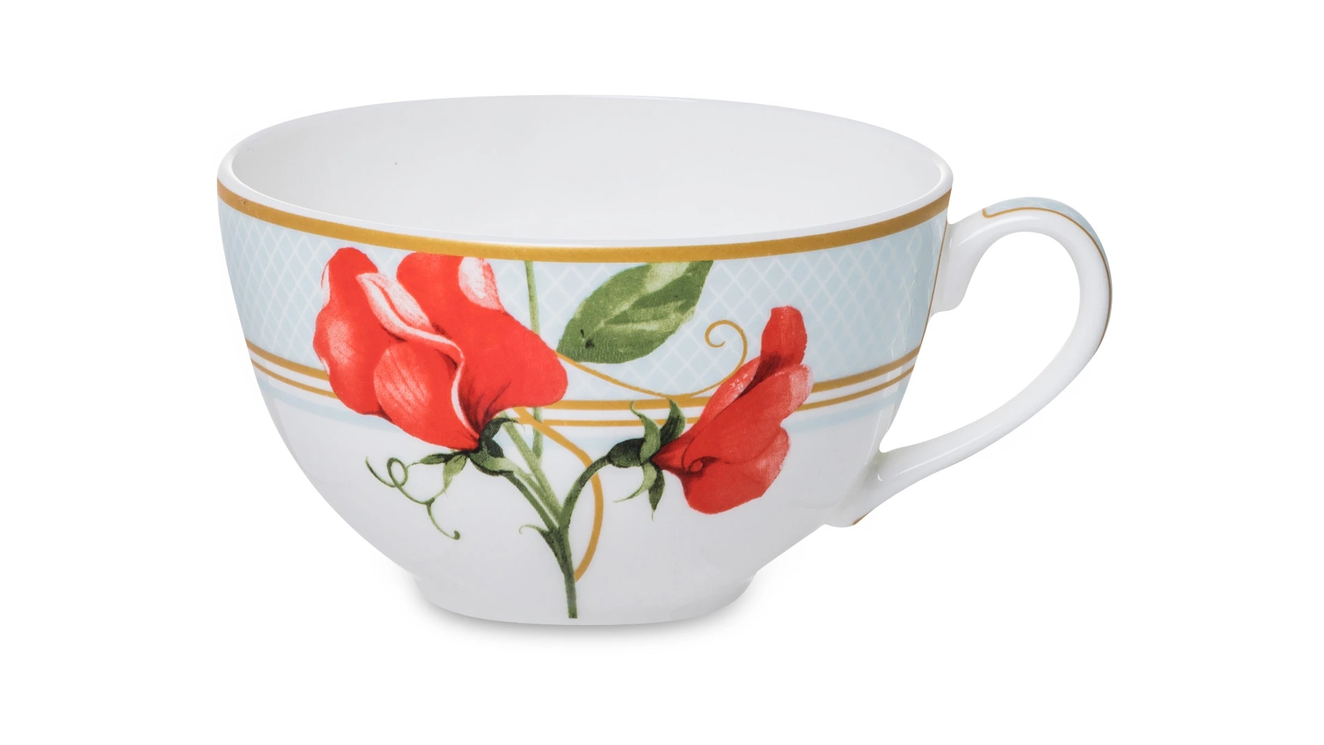 Сервиз чайный William Edwards Трельяж на 6 персон 21 предмет №2, фарфор костяной