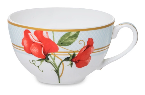 Сервиз чайный William Edwards Трельяж на 6 персон 21 предмет №2, фарфор костяной