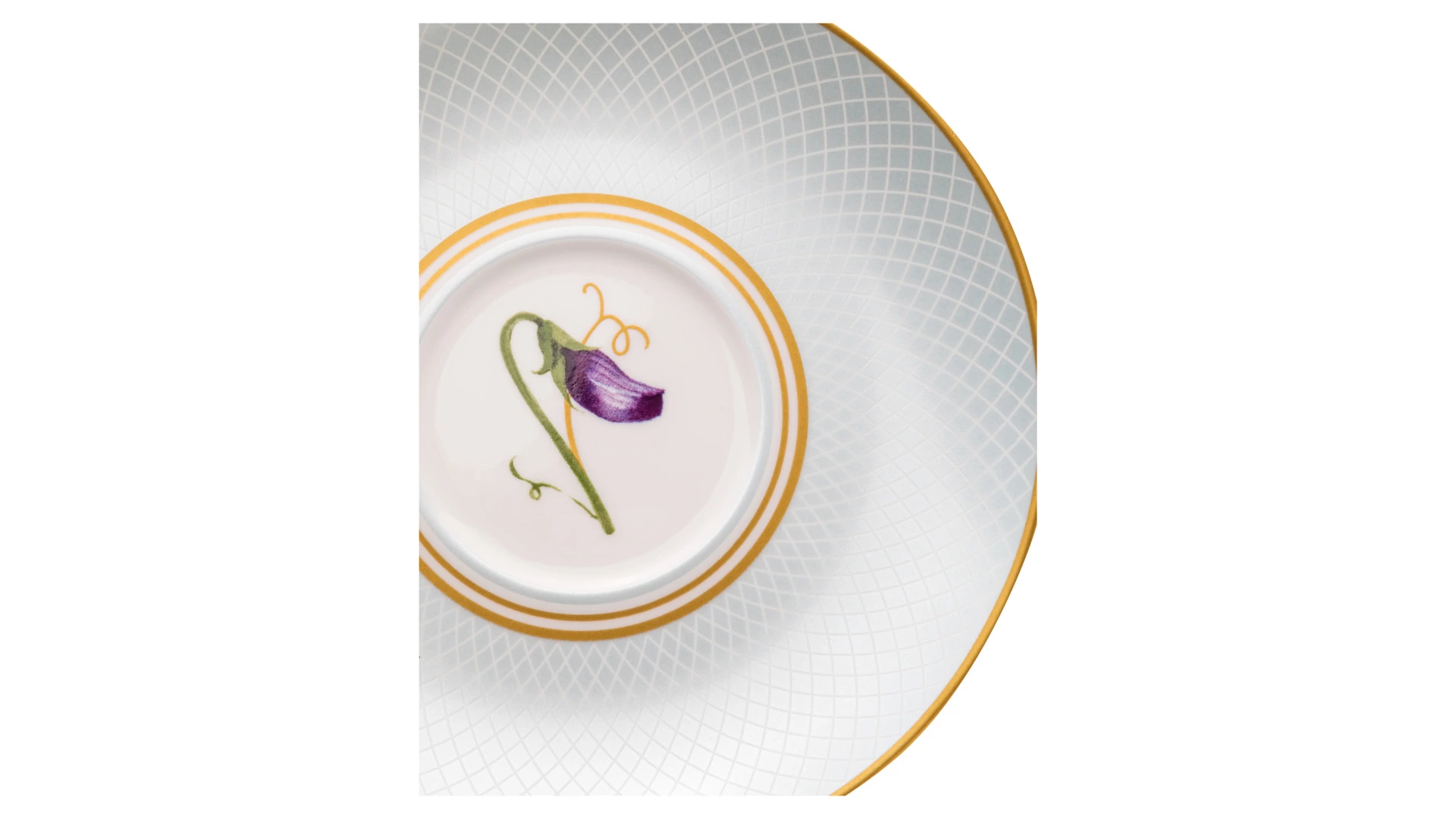 Сервиз чайный William Edwards Трельяж на 6 персон 21 предмет №2, фарфор костяной