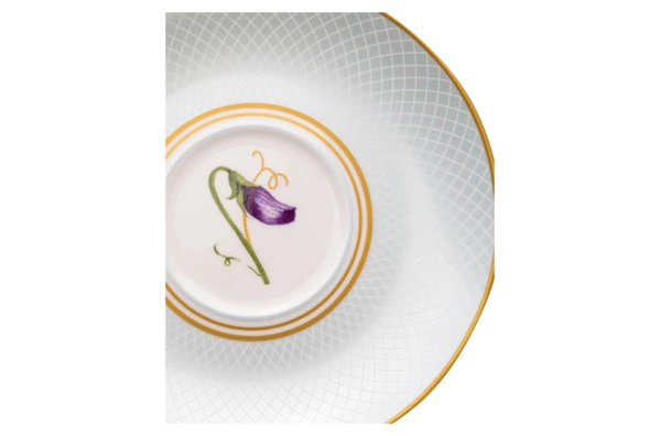 Сервиз чайный William Edwards Трельяж на 6 персон 21 предмет №2, фарфор костяной