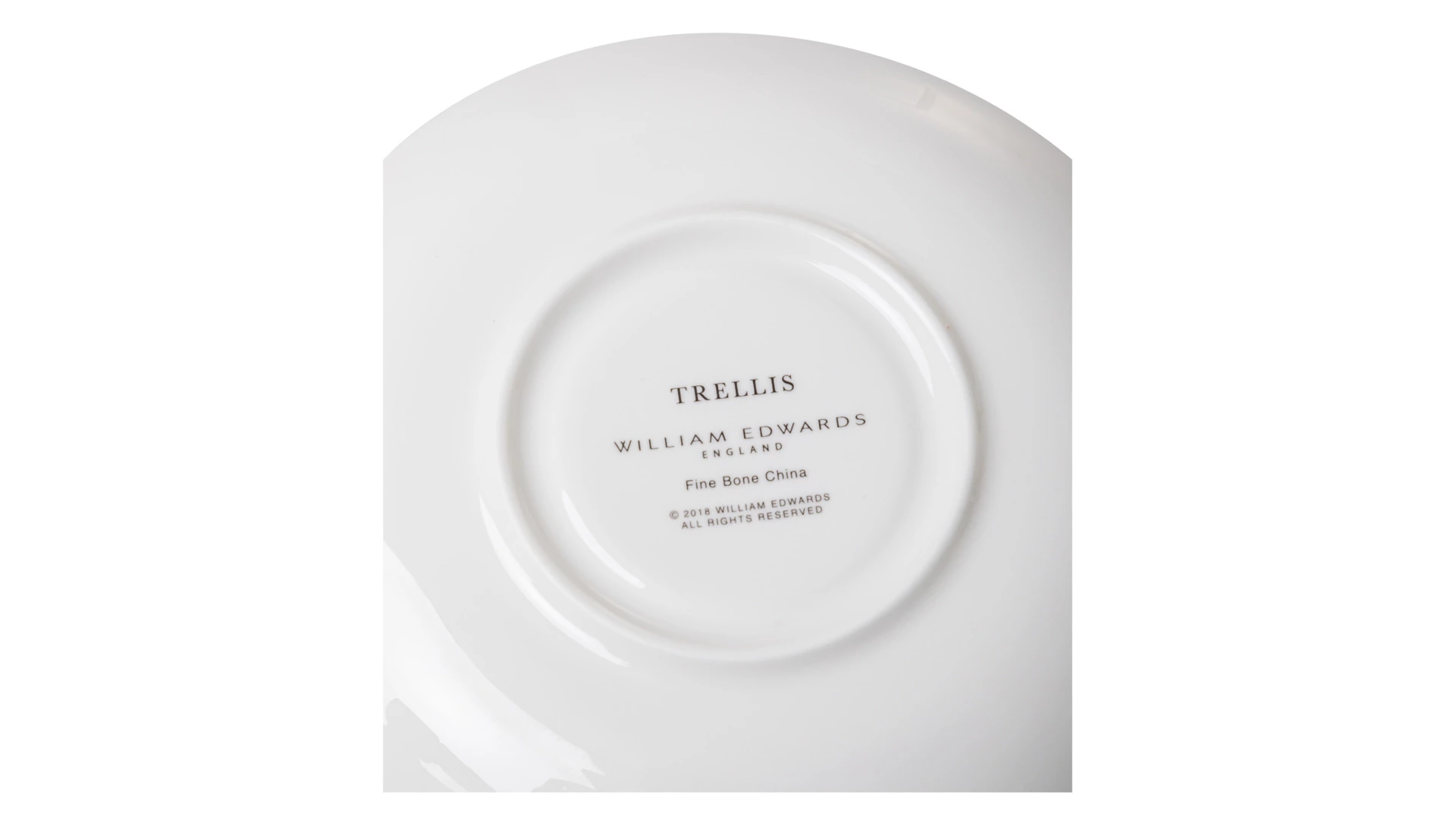 Сервиз чайный William Edwards Трельяж на 6 персон 21 предмет №2, фарфор костяной