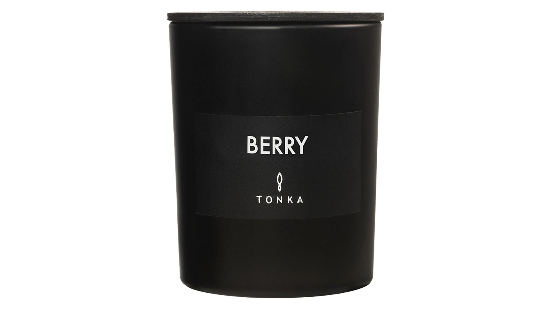 Свеча ароматическая Tonka Black matt Berry 250 мл