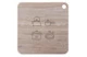 Подставка под горячее ComposeEat Fashion 18х18 см, композит, капучино