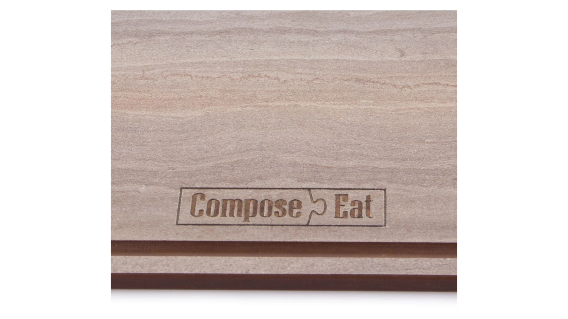 Подставка под горячее ComposeEat Fashion 18х18 см, композит, капучино