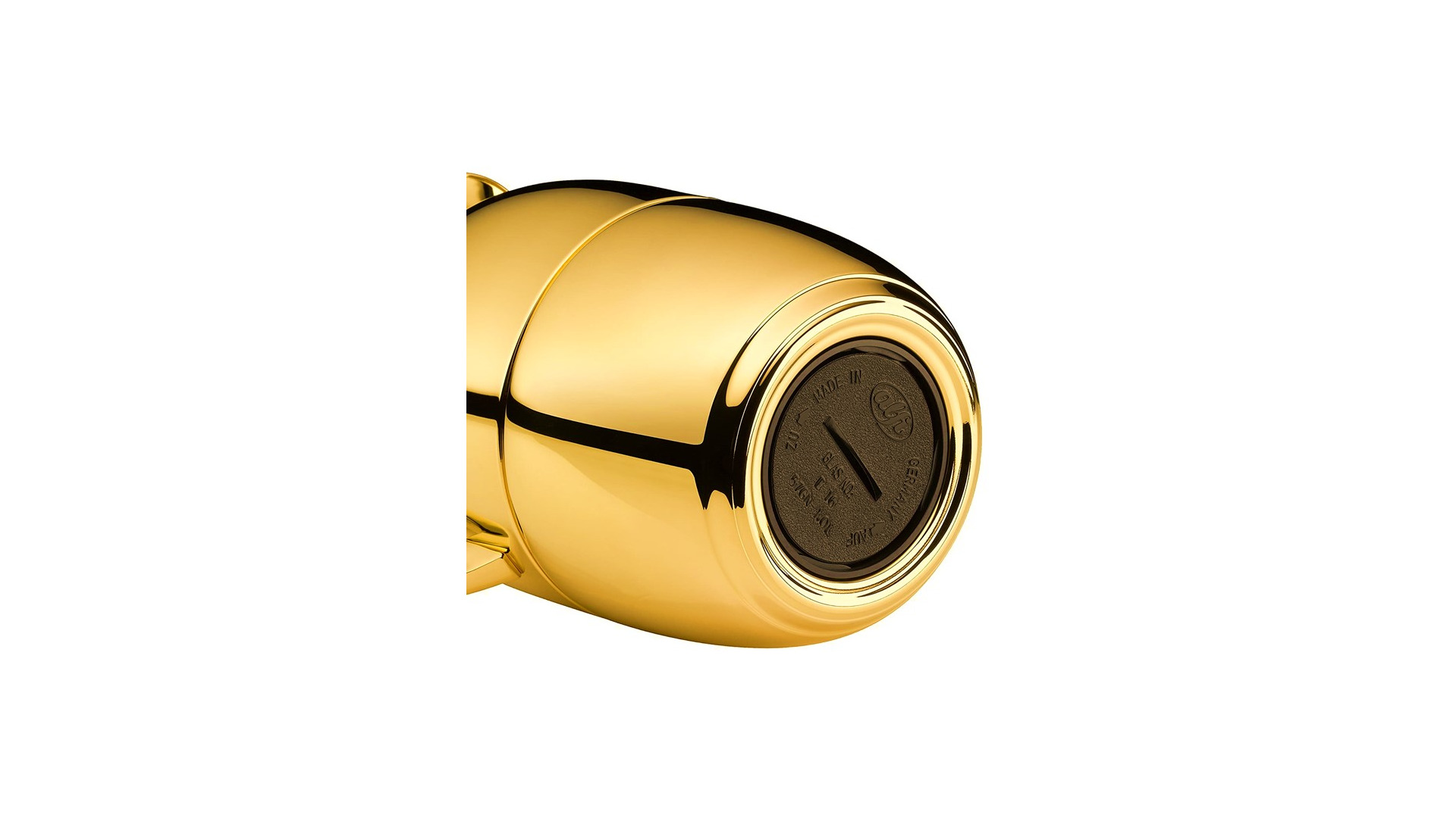 Термокувшин вакуумный со стеклянной колбой Alfi Juwel 1 л, золотой, сталь нержавеющая