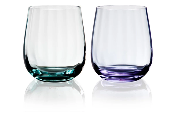 Набор стаканов для виски Moser Оптик 360 мл, 2 шт, берил, александрит, п/к