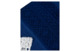 Набор текстиля для сервировки Елецкие Кружева скатерть синяя 350х170 см, салфетки белые 12 шт. 45х45