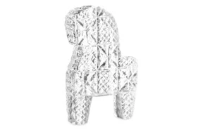 Плитка декоративная ГХЗ Конь 14,4 см, хрусталь