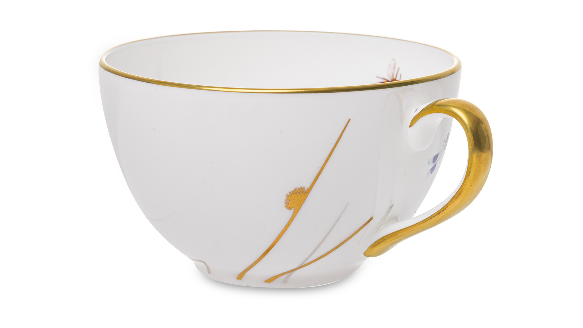 Чашка чайная с блюдцем William Edwards Рид 260 мл, фарфор костяной