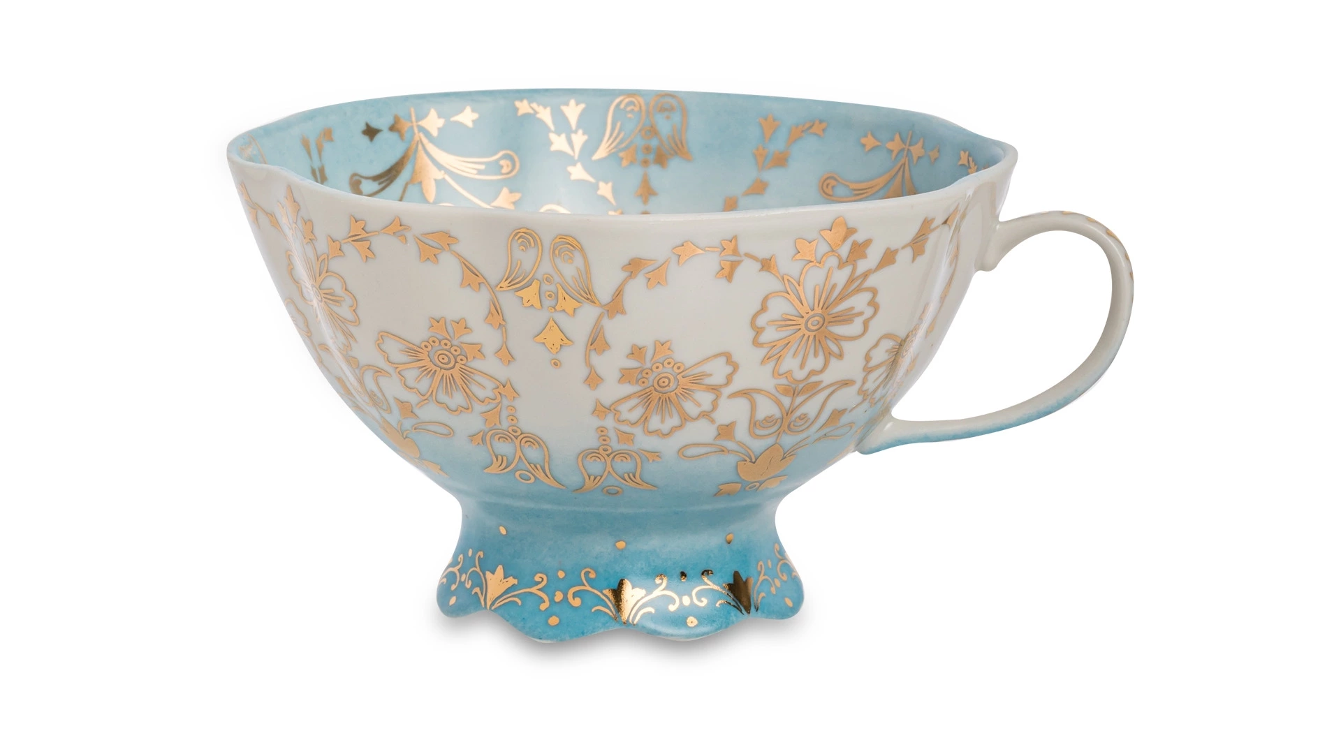 Чашка чайная с блюдцем Франц Гарднер в Вербилках Шахерезада 270 мл, фарфор твердый