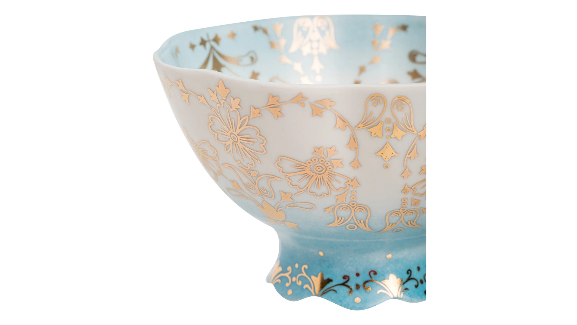 Чашка чайная с блюдцем Франц Гарднер в Вербилках Шахерезада 270 мл, фарфор твердый