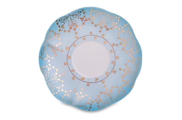 Чашка чайная с блюдцем Франц Гарднер в Вербилках Шахерезада 270 мл, фарфор твердый