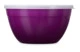 Миска для смешивания с крышкой WO HOME VALENCIA 20,5х11 см, 2 л, пластик, фиолетовая
