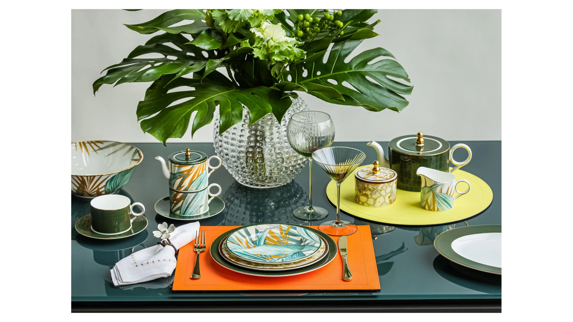 Сервиз чайный Mix&Match Home Сафари на 6 персон 21 предмет, фарфор