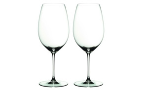 Набор бокалов для красного вина Riedel Veritas New World Shiraz 650 мл, 2 шт, стекло хрустальное