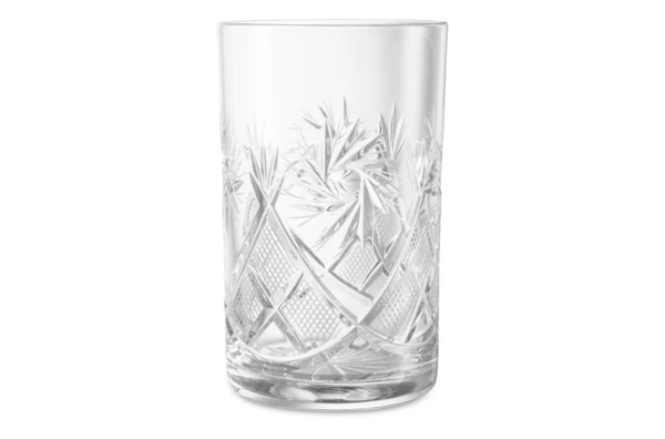 Стакан с подстаканником Кольчугинский мельхиор Купчиха с чернением и позолотой, латунь