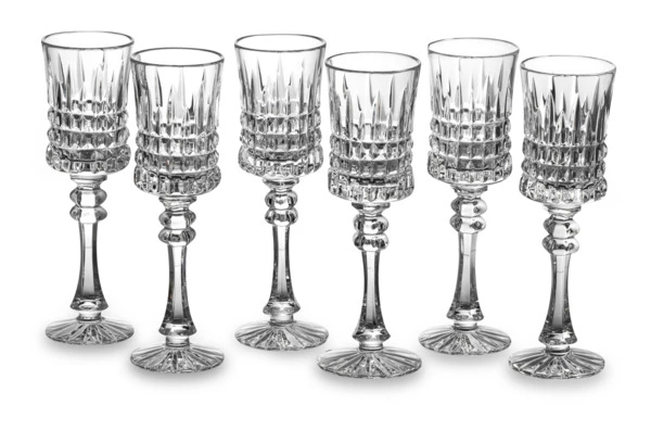 Набор рюмок ГХЗ Шведка Медовый спас 60 мл, хрусталь