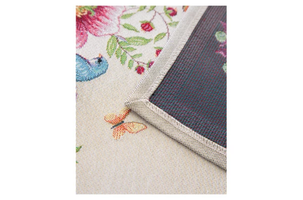 Дорожка для стола Mix&Match Home Магнолия 44х140 см, гобелен, бежевая