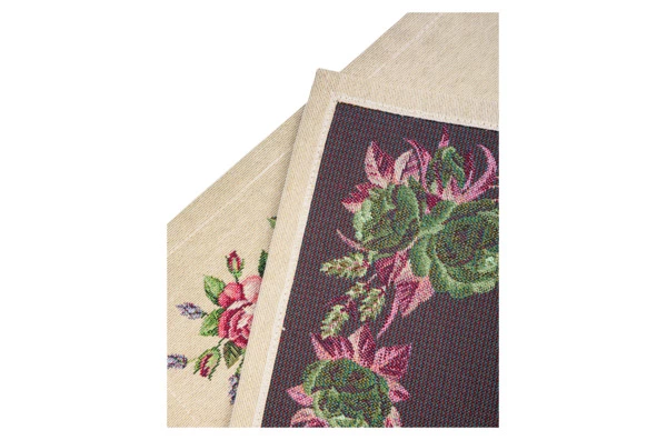 Набор салфеток сервировочных Mix&Match Home Розовое утро 35х45 см 2 шт, гобелен, бежевый